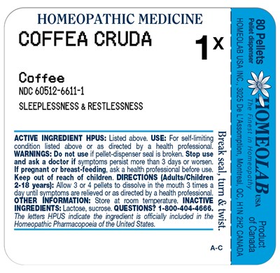Coffea cruda label.jpg image of tube label - Coffea cruda label